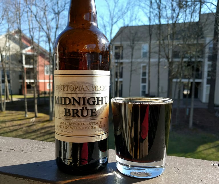 Brüeprint | Whiskey Barrel-Aged Midnight Brüe (2015)