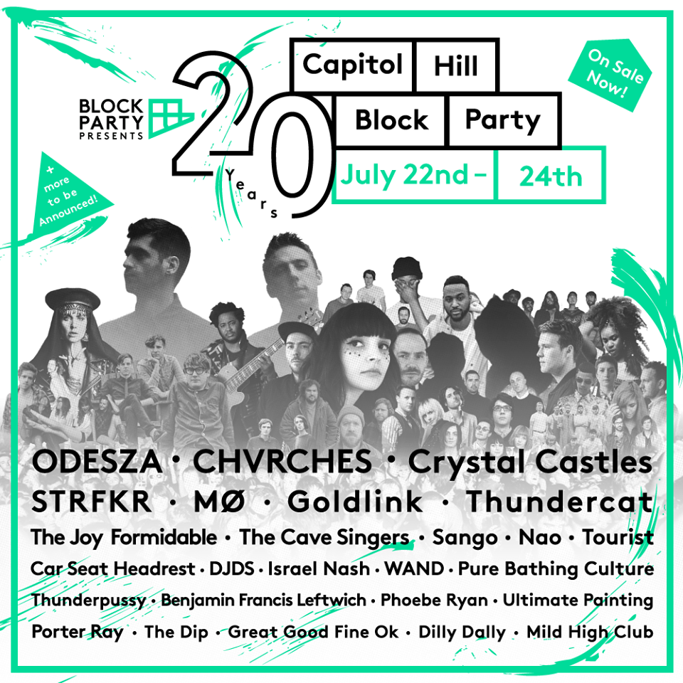 2016 cap hill block party lineup