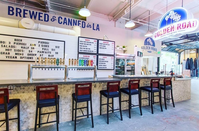 Golden Road Brewing | Pints & Pierogi (Grand Central Market)