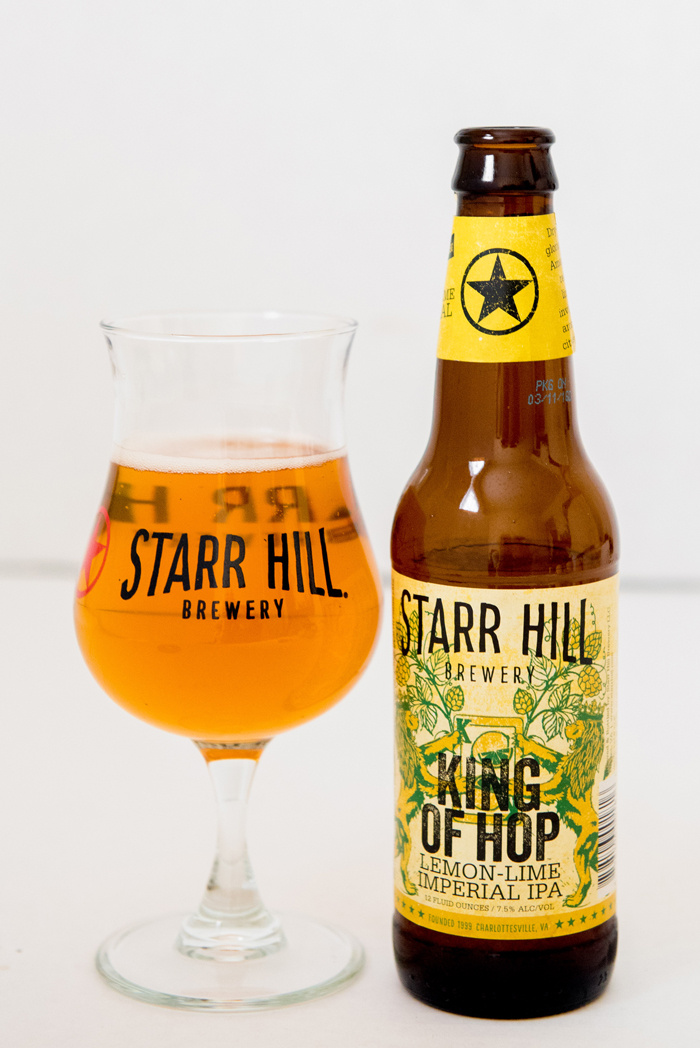 Starr Hill Brewery | Lemon-Lime King of Hop IPA