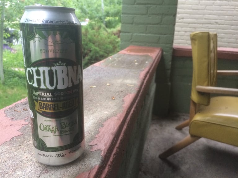 Oskar Blues Brewery | Chubna Imperial Scotch IPA