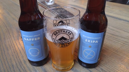 What We're Drinking Brothers CBC/Triple Crossing | Gaffer Double IPA