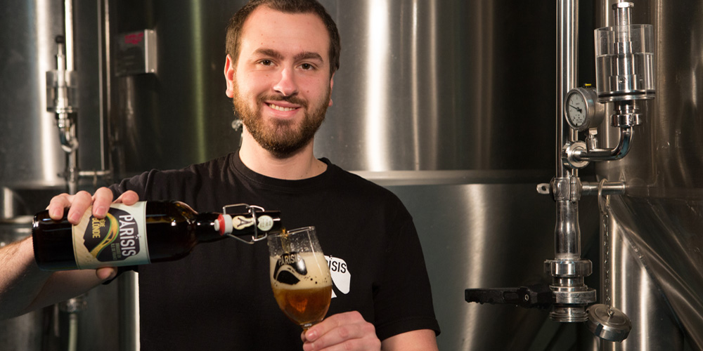 Jonathan Abergel, Brasserie Parisis founder