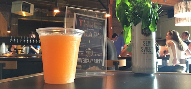 Seattle Cider Company | Golden Tonic Third Anniversary Cider