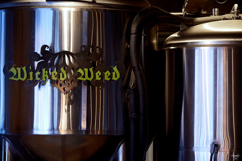 wicked weed brewering tank