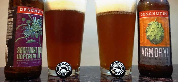 Deschutes Brewery | Armory XPA and Sagefight Imperial IPA