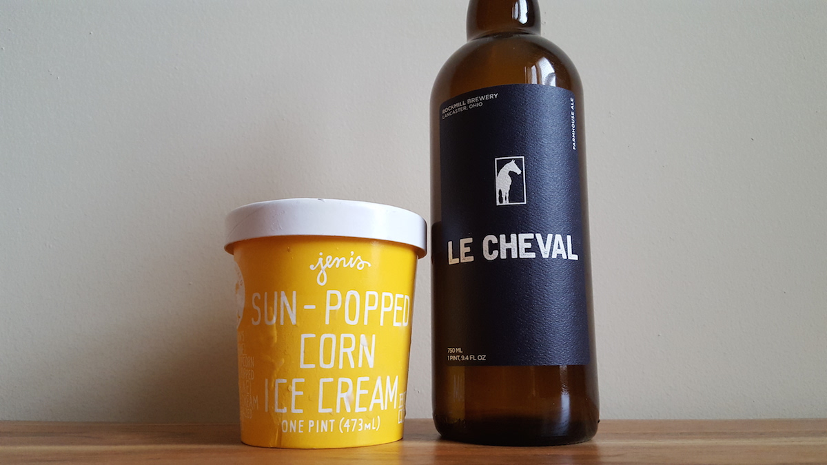 Rockmill Le Cheval Jeni's Ice Cream Pairing