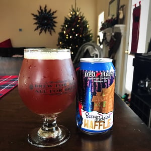 red hare brewing berry belgian waffle