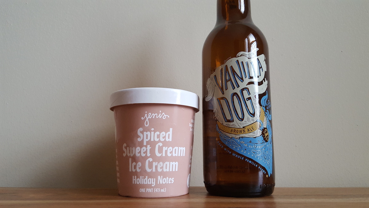 Abita Vanilla Dog Jeni's Ice Cream Pairing