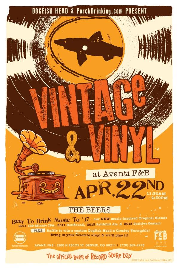 vintage and vinyl record store day 2017