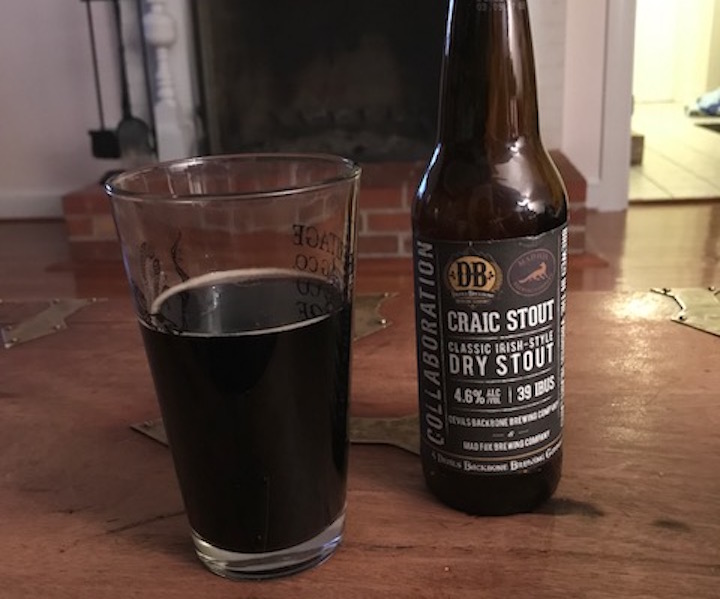 Devils Backbone + Mad Fox | Craic Stout