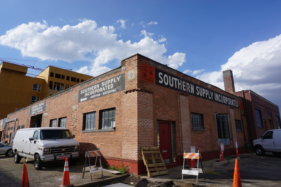 14er Brewing's future taproom and brewhouse location in RiNo