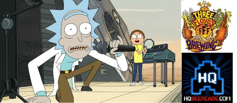 Chicago’s Headquarters Beercade and 3 Floyd’s Present Rick & Morty Beer Event
