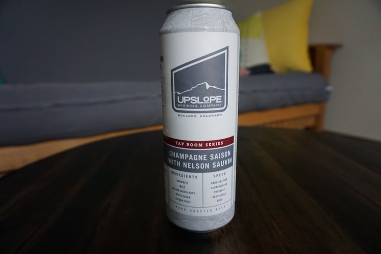 Upslope Brewing  | Champagne Saison with Nelson Sauvin