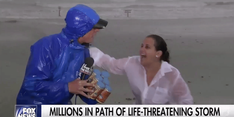 Beer Goddess Gifts 6-Pack Amid Hurricane Harvey News Coverage