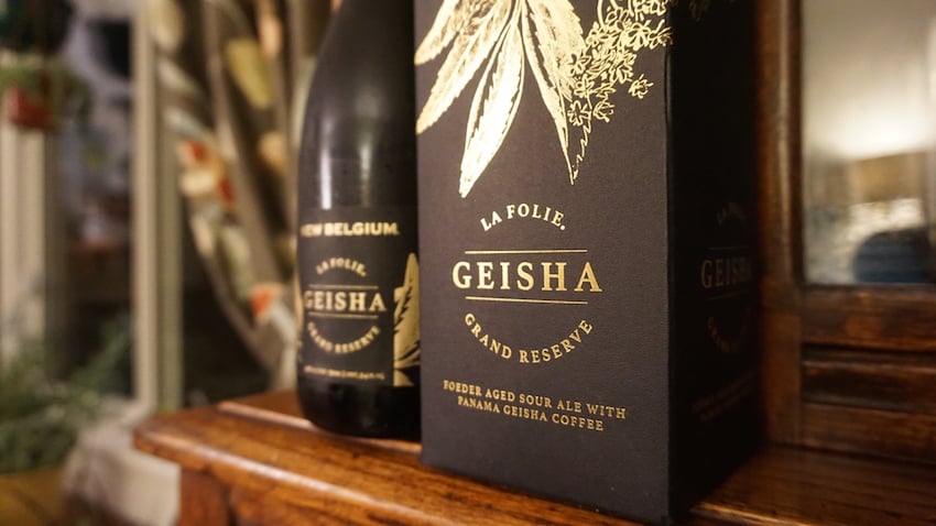 New Belgium Brewing Geisha