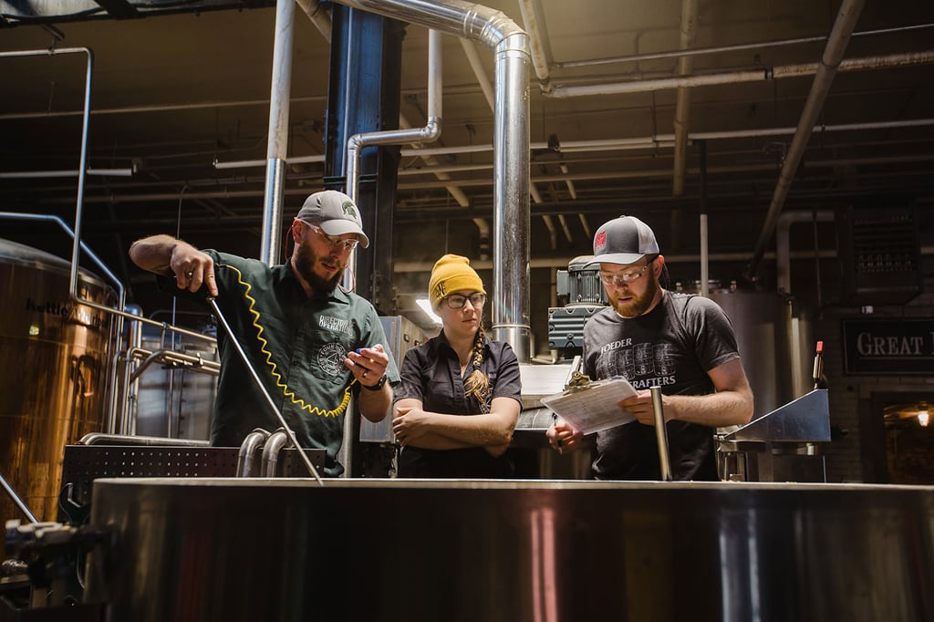 4 Noses & Great Divide Brewing Collab Fest Brew Day - Aperture of Ales by Holly Gerard