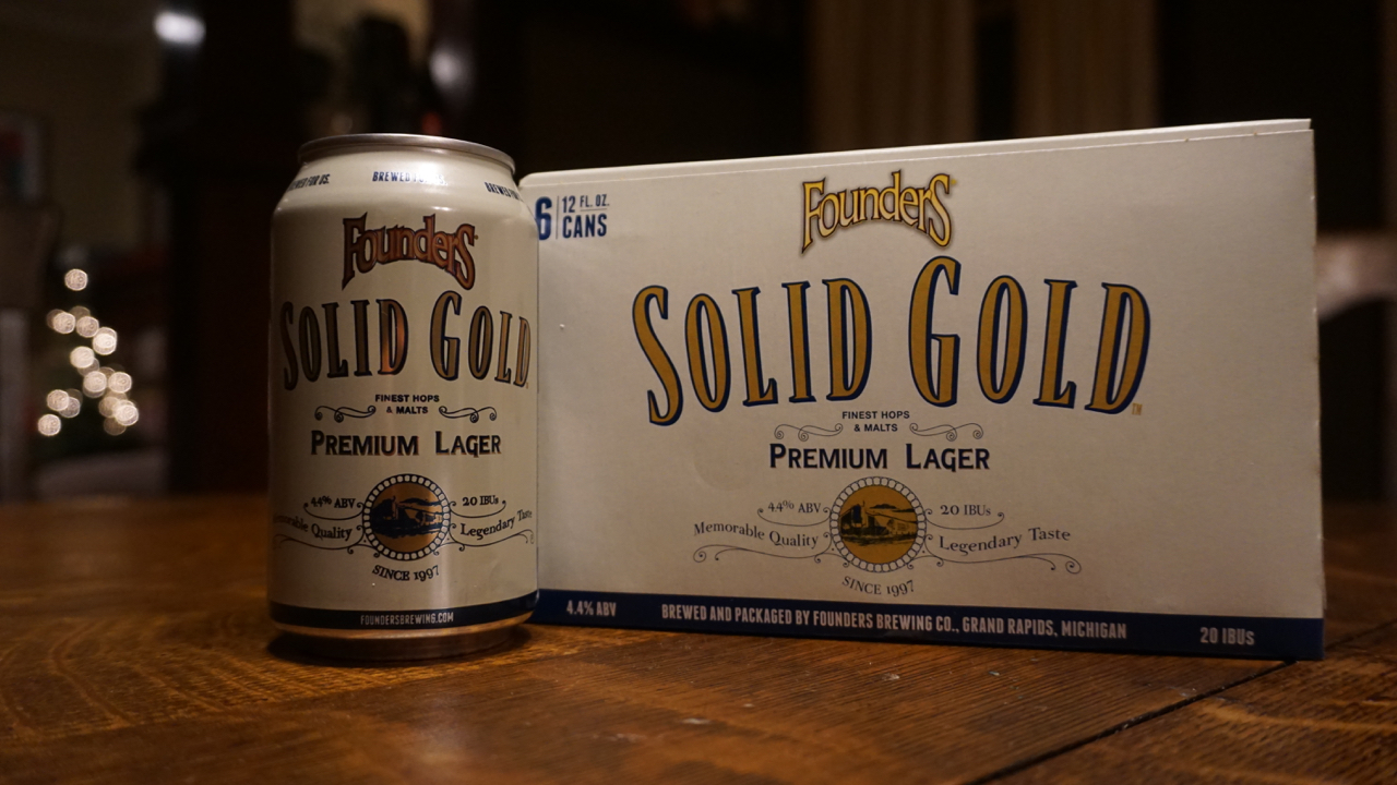 Founders Solid Gold Premium Lager