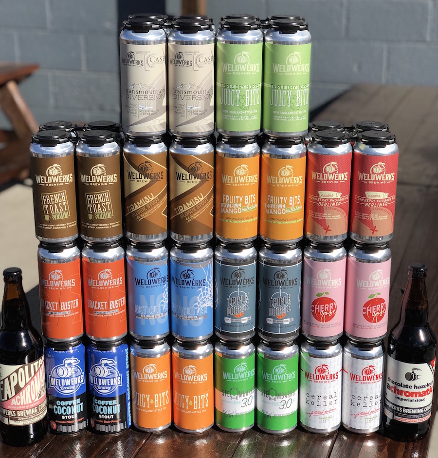 WeldWerks Brewing Anniversary Packaging