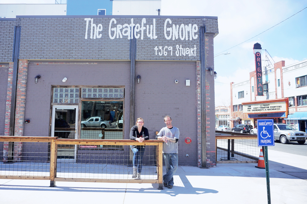 Bess & Dan at Grateful Gnome