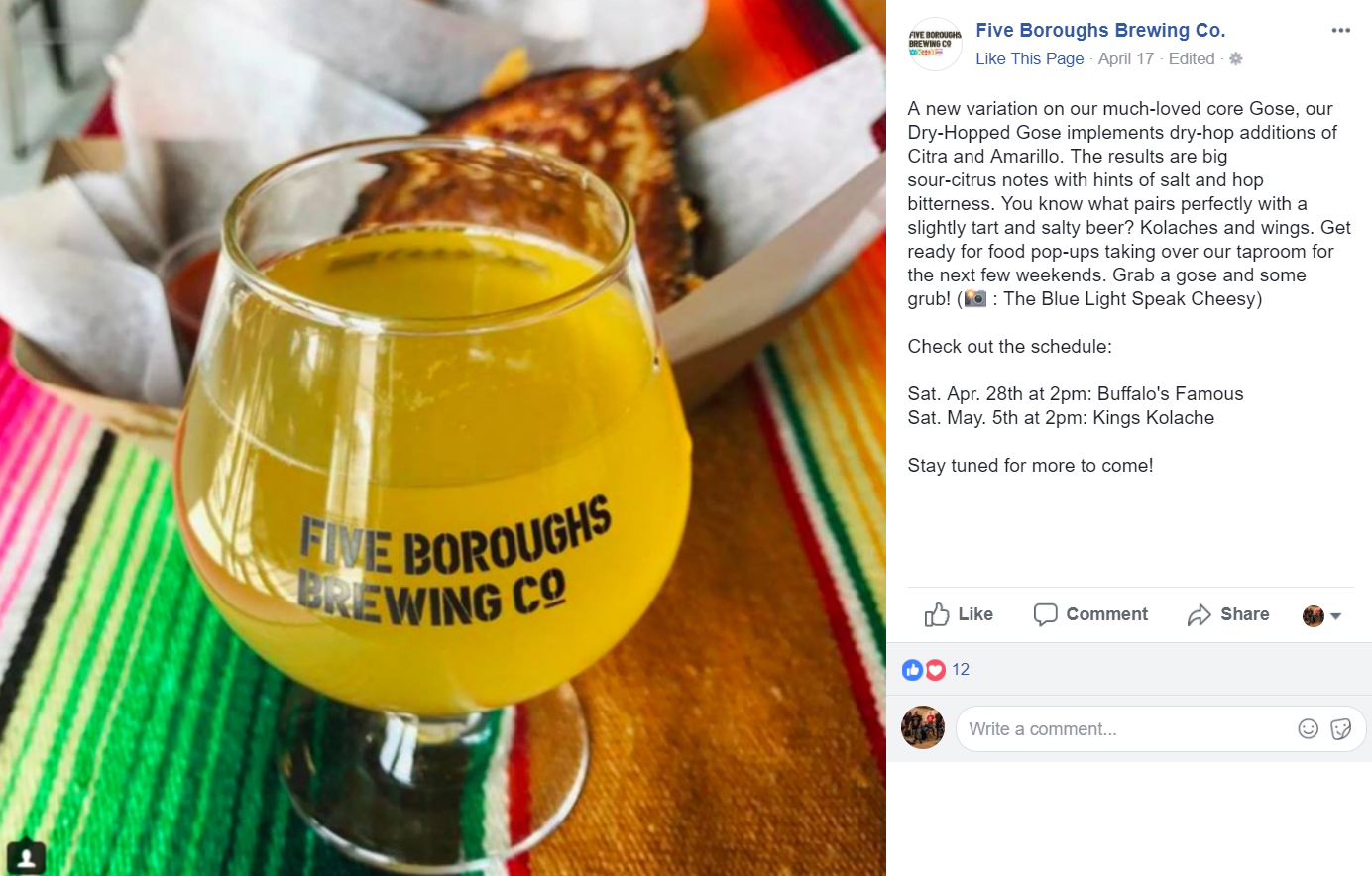 Dry Hopped Gose