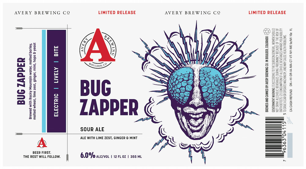 Avery Brewing New Bug Zapper Sour Cans