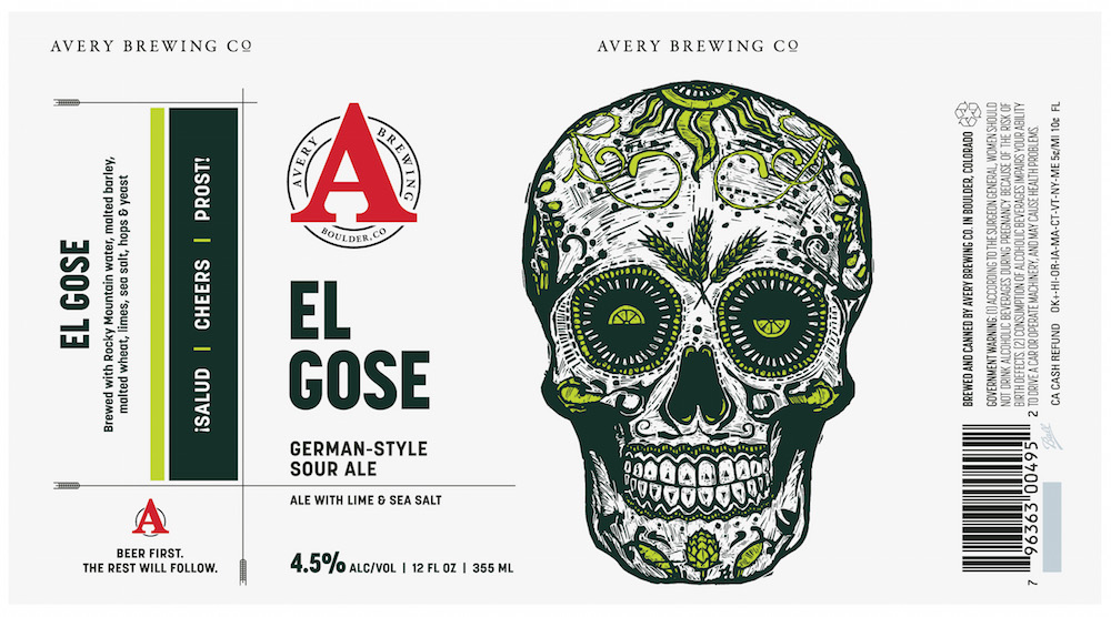 Avery Brewing New El Gose Cans