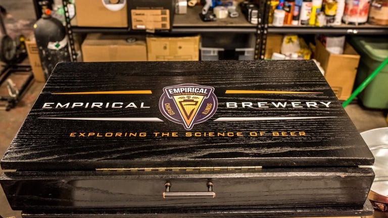 Inside the Tank | Empirical Brewery