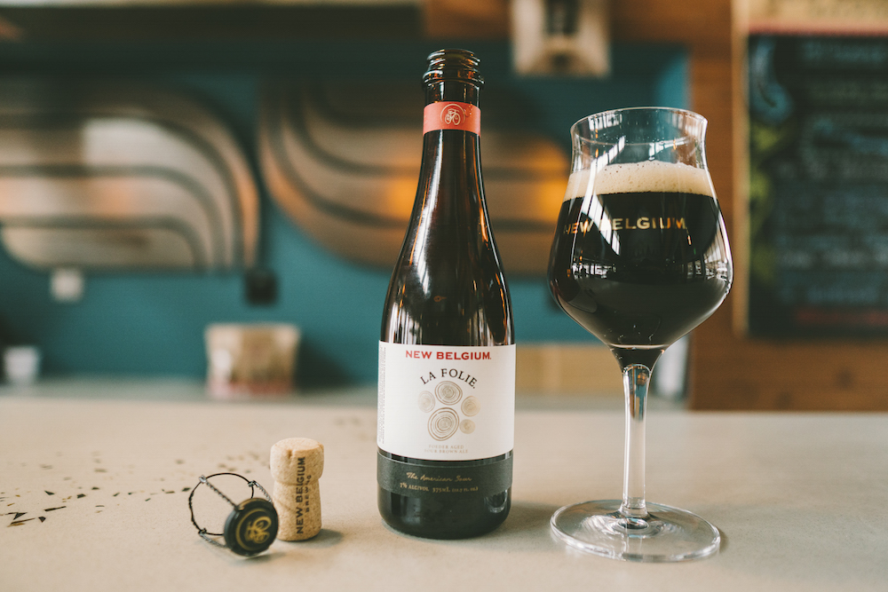 New belgium la folie cork and cage