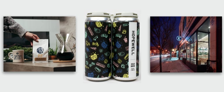 Hopewell Brewing and Metric Coffee Release Cold Brew Session Coffee Ale
