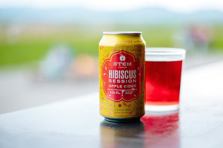 Stem Ciders | Hibiscus Session Apple Cider