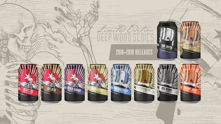 Revolution Brewing Announces 2018-19 Deep Wood Series