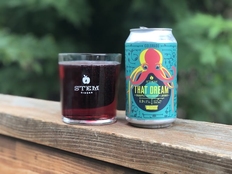 Stem Ciders and The Motet Collaborate on Boysenberry Lavender Cider