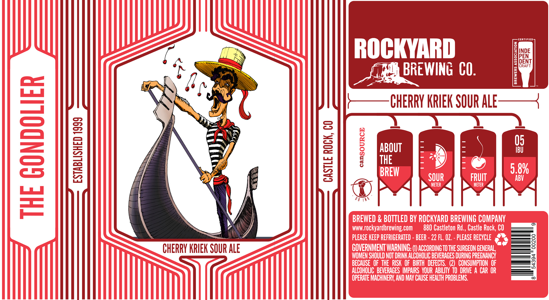 Rockyard Brewing The Gondolier