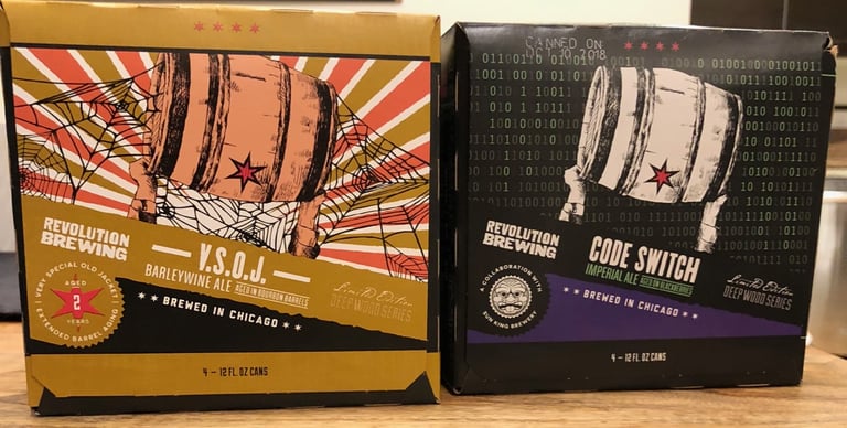 Revolution Releases First Batch of Deep Wood Series Beers