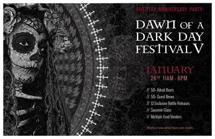 Adroit Theory’s Dawn of a Dark Day | Five Year Anniversary Pour List