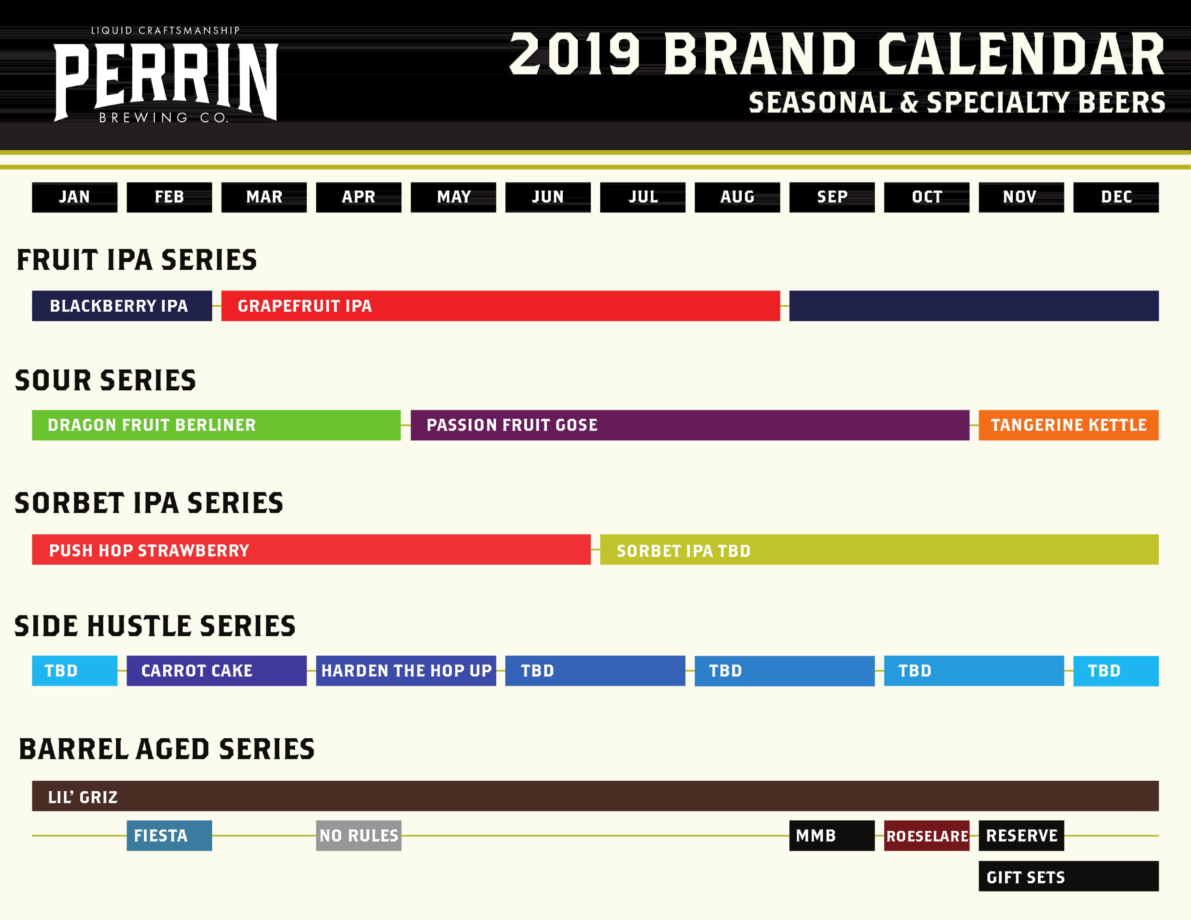 2019 Beer Release Calendar Roundup