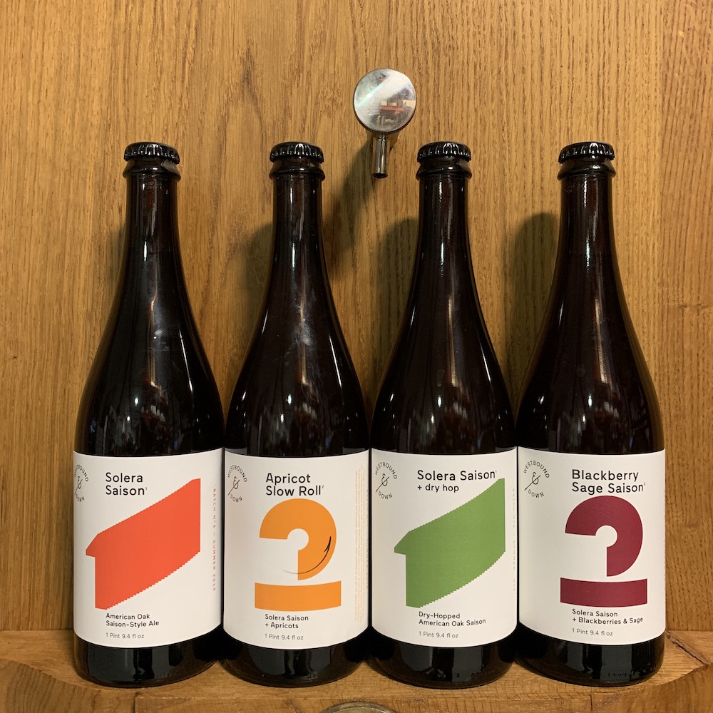 Westbound and Down Solera Saison Variants