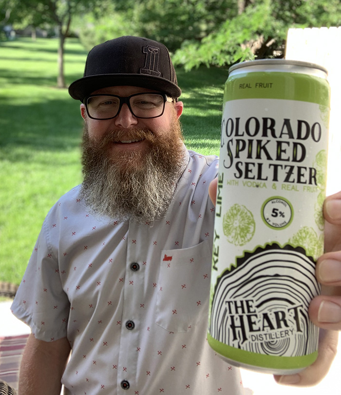 Colorado Spiked Seltzer from The Heart Distillery