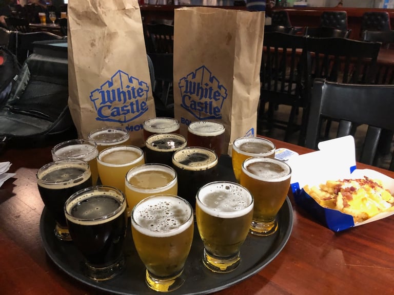Ultimate 6er | Pairing Six Revolution Beers with White Castle Menu Items
