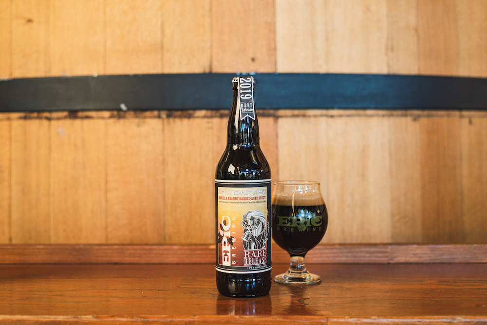Vanilla Brandy Barrel Baptist Epic Brewing
