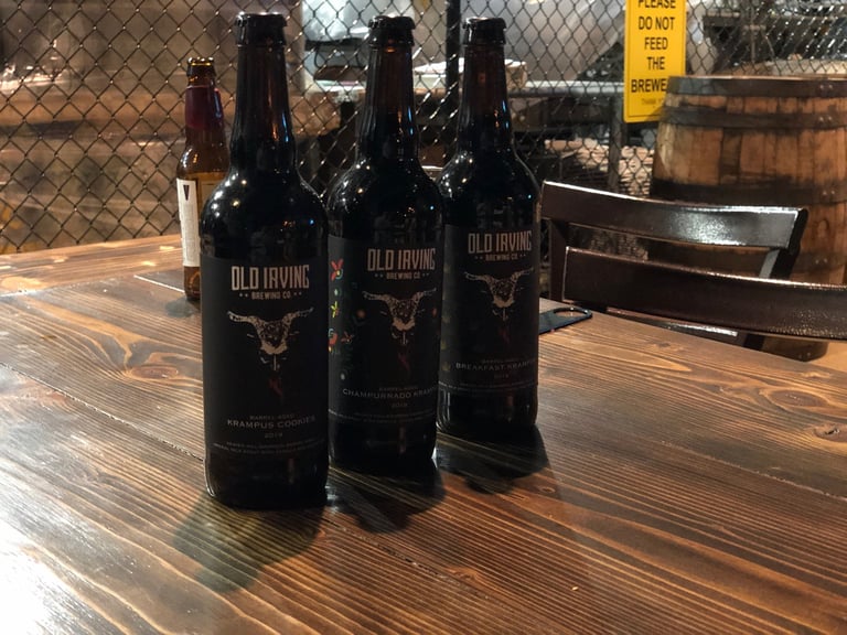 Old Irving Brewing Set to Release Barrel-Aged Krampus