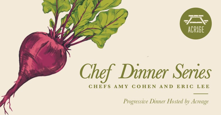 Stem Ciders + Stowaway Kitchen Partner on Progressive Meal at Acreage