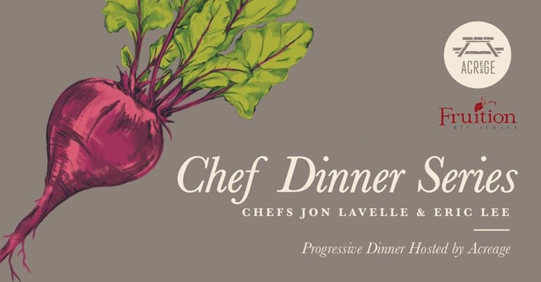 Stem Ciders Teams with Fruition for Progressive Meal at Acreage