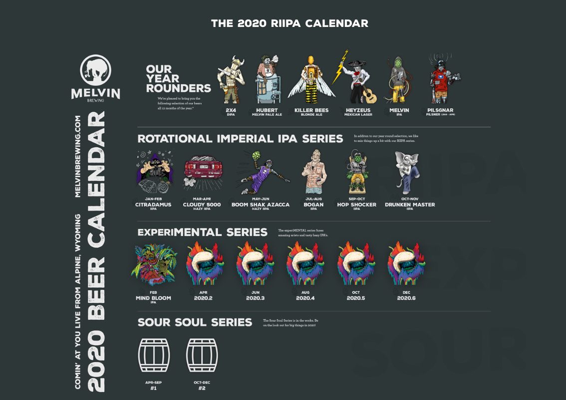 PorchDrinking 2020 Beer Release Calendar Roundup