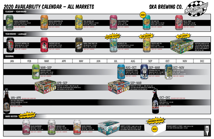PorchDrinking 2020 Beer Release Calendar Roundup