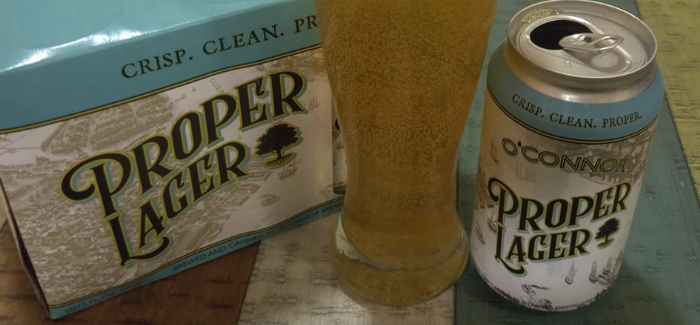 O’Connor Brewing Company | Proper Lager