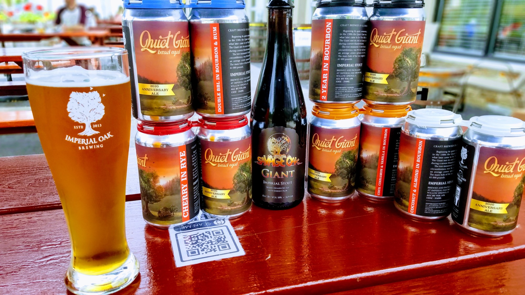 2020 Imperial Oak Brewing Quiet Giant