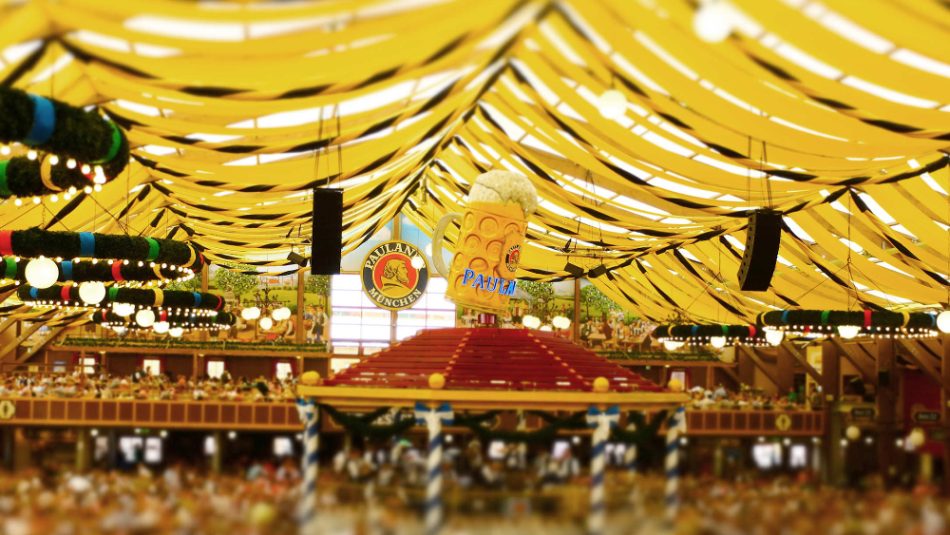 Paulaner Oktoberfest Tent in Munich