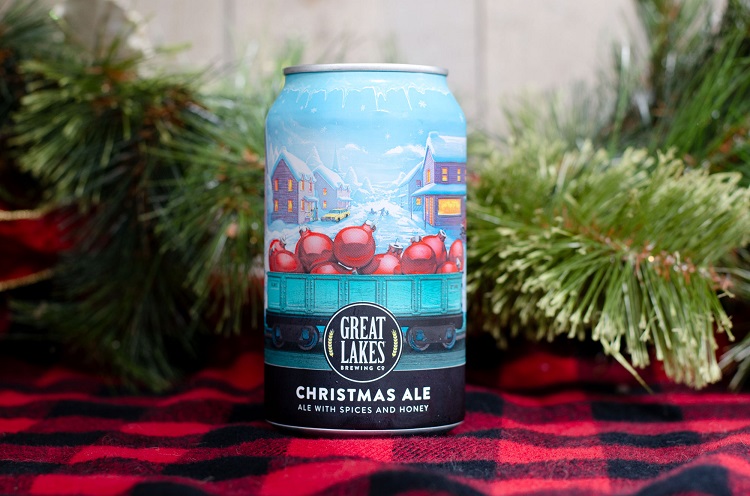 Great Lakes Brewing Co. Spices Up Christmas Ale Release with New Cans, Artwork